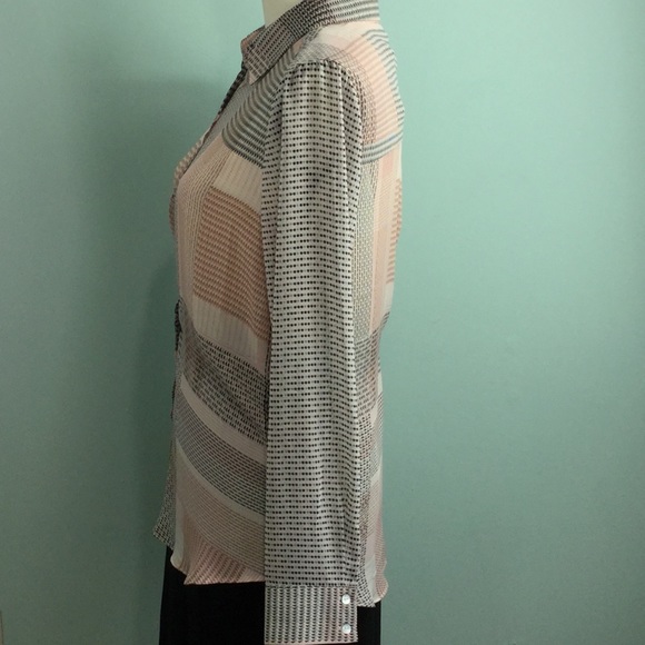 Rose+Olive - Women Long Sleeves Pink Plaid Shirt - Picture 2 of 8